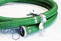 6107 - Green MD PVC Hose Assembly - 18m