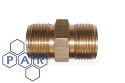1¼" x 1¼" bspp coned male brass adaptor