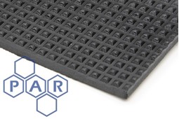 1.2mx3mm pyramid rubber matting