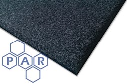 18.3x0.6m black pebble anti-fatigue mat
