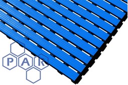 10x0.6m blue interflex duckboard matting